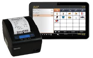 SAM4s Tabby POS system for iPad and Android